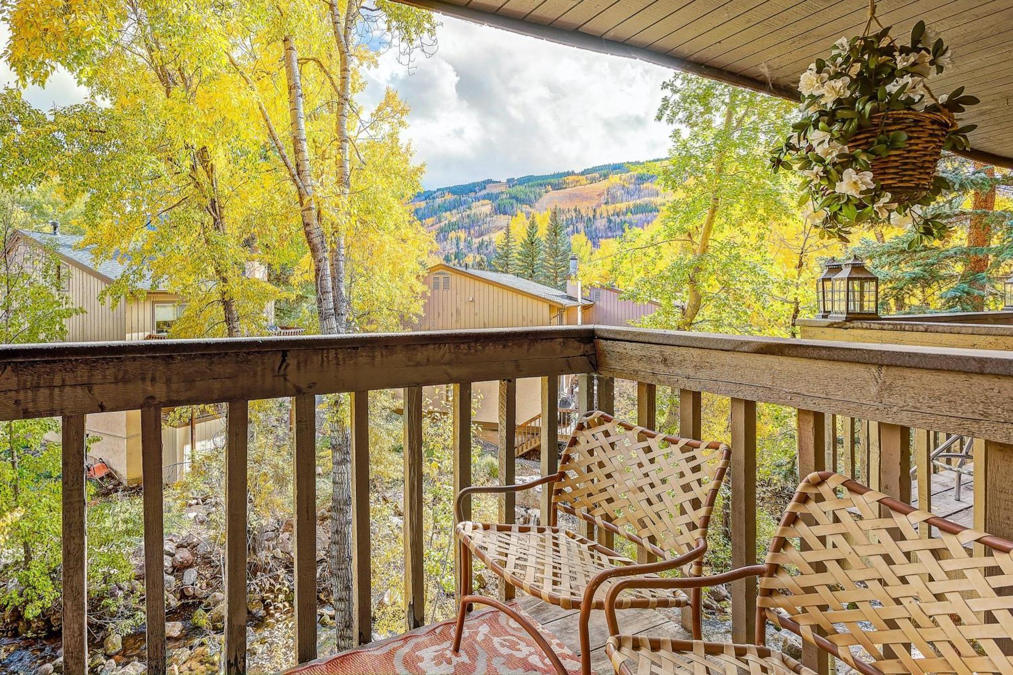 הוילה וייל Peaceful Creek View From The Deck! Walk To Shuttle מראה חיצוני תמונה